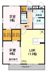 フェニックス小仙波　Ｃ棟の物件間取画像